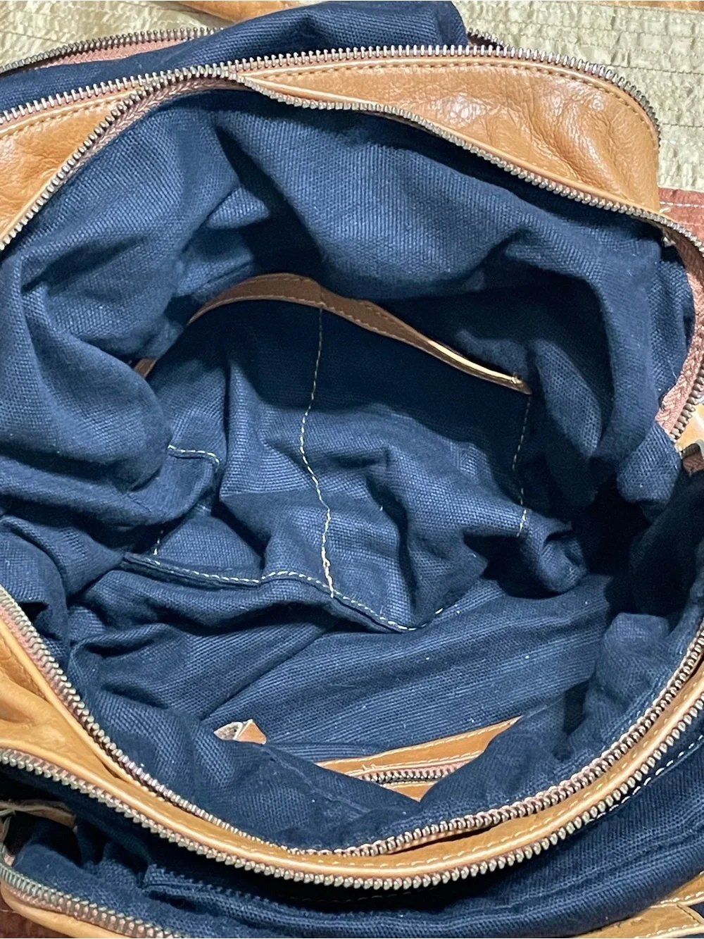 Wanderers Travel Company Provance Leather Satchel.